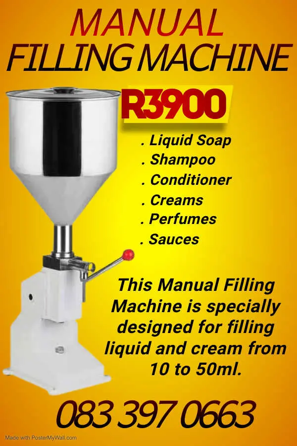 50ml Manual Filling Machine